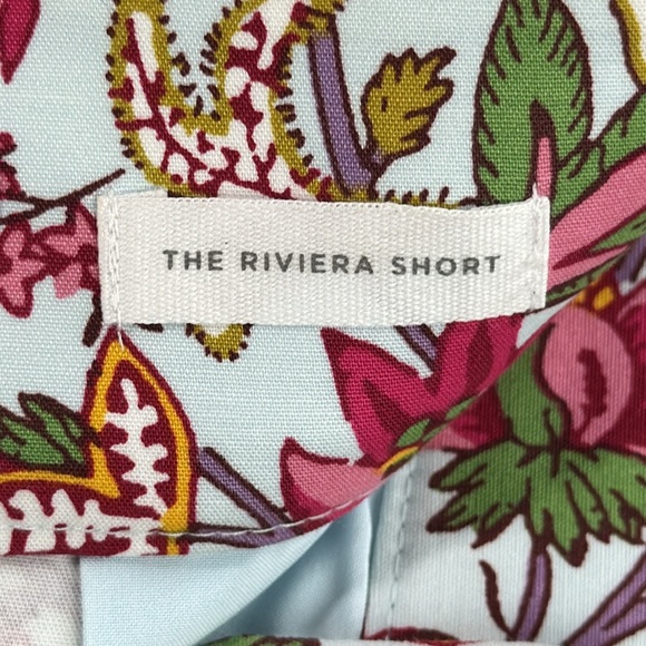 NWOT LOFT™️ Women's Size 0 'THE RIVIERA SHORT' Stretch Bright Floral Shorts - Picture 8 of 14